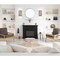 Z-Lite Harden Wall Sconce, 2-Light, 8 In.W x 4.5 In.L x 14.75 In.H, Matte Black/White 1948-2S-MB - alternate 6